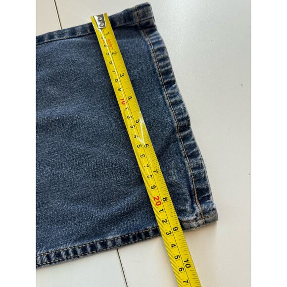 Express Precision Fit Riot Siren Jeans Womens 8R Dark Wash - Picture 8 of 8